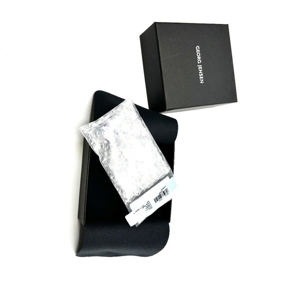 Georg Jensen Vivianna Silver Amethyst & Diamond Pendant—Torun Bülow-Hübe — NWT - Picture 8 of 12